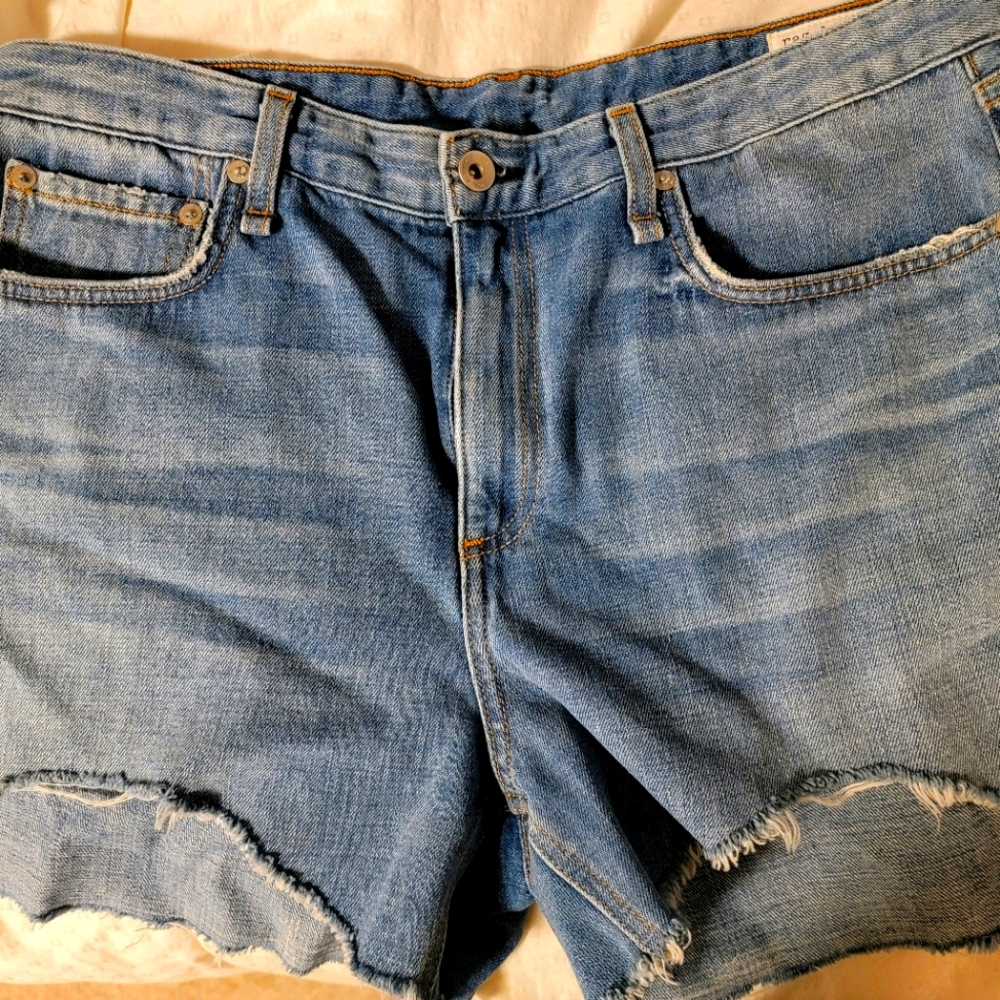 NWT Rag & Bone Low Rise Dre 31 Denim Shorts